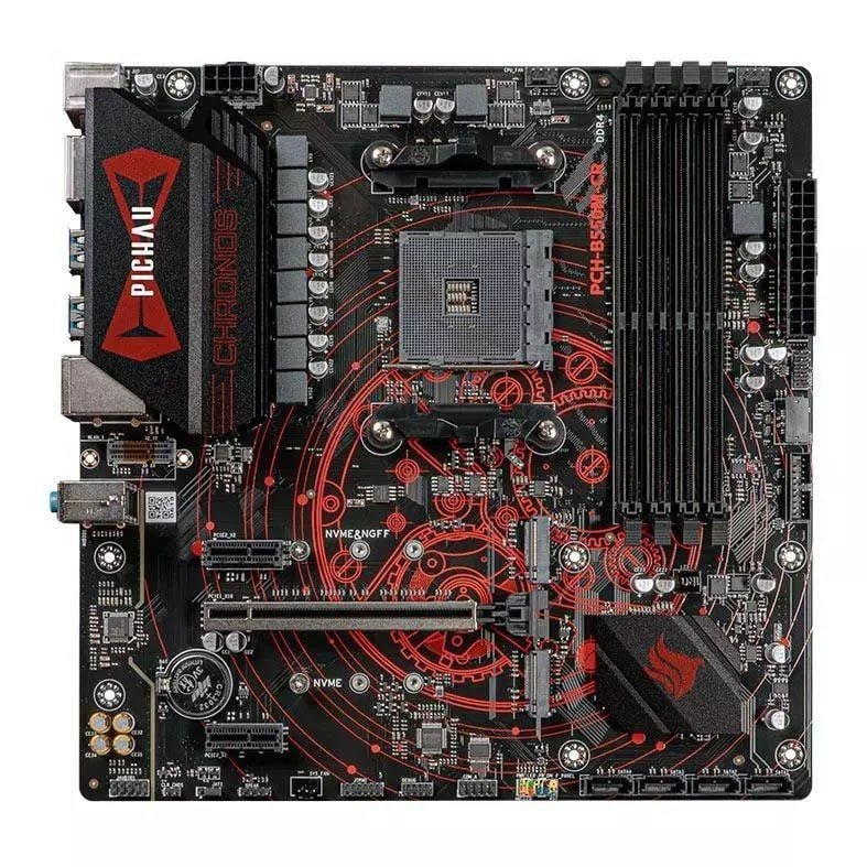Placa Mãe Pichau Chronos B550M-CR PCIe 4.0 🛒