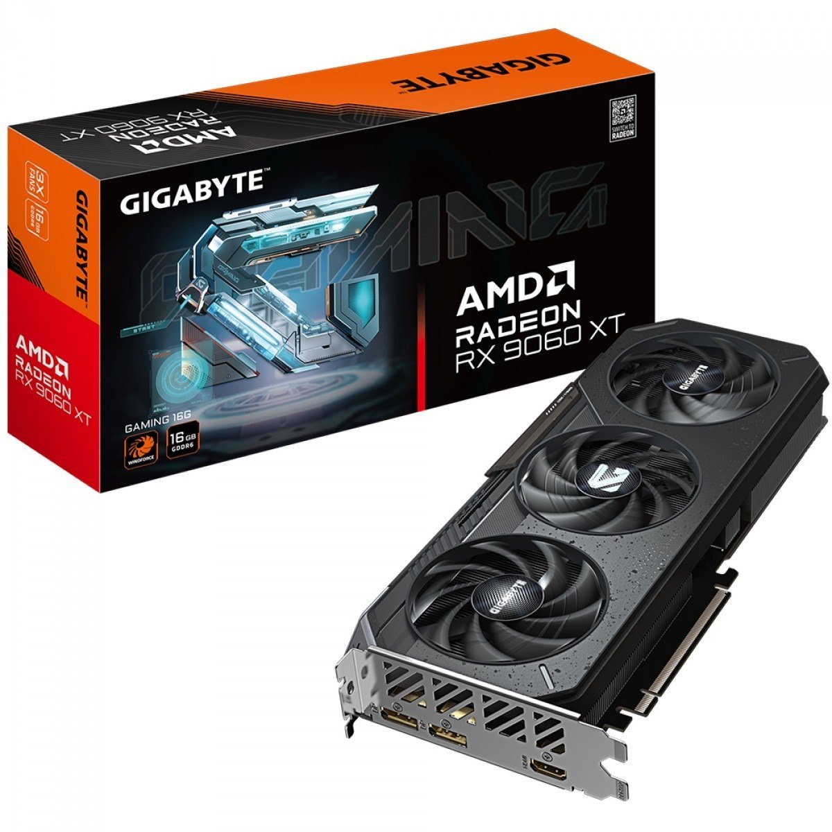 Placa de Vídeo Gigabyte AMD Radeon RX 9060 XT Gaming 🛒