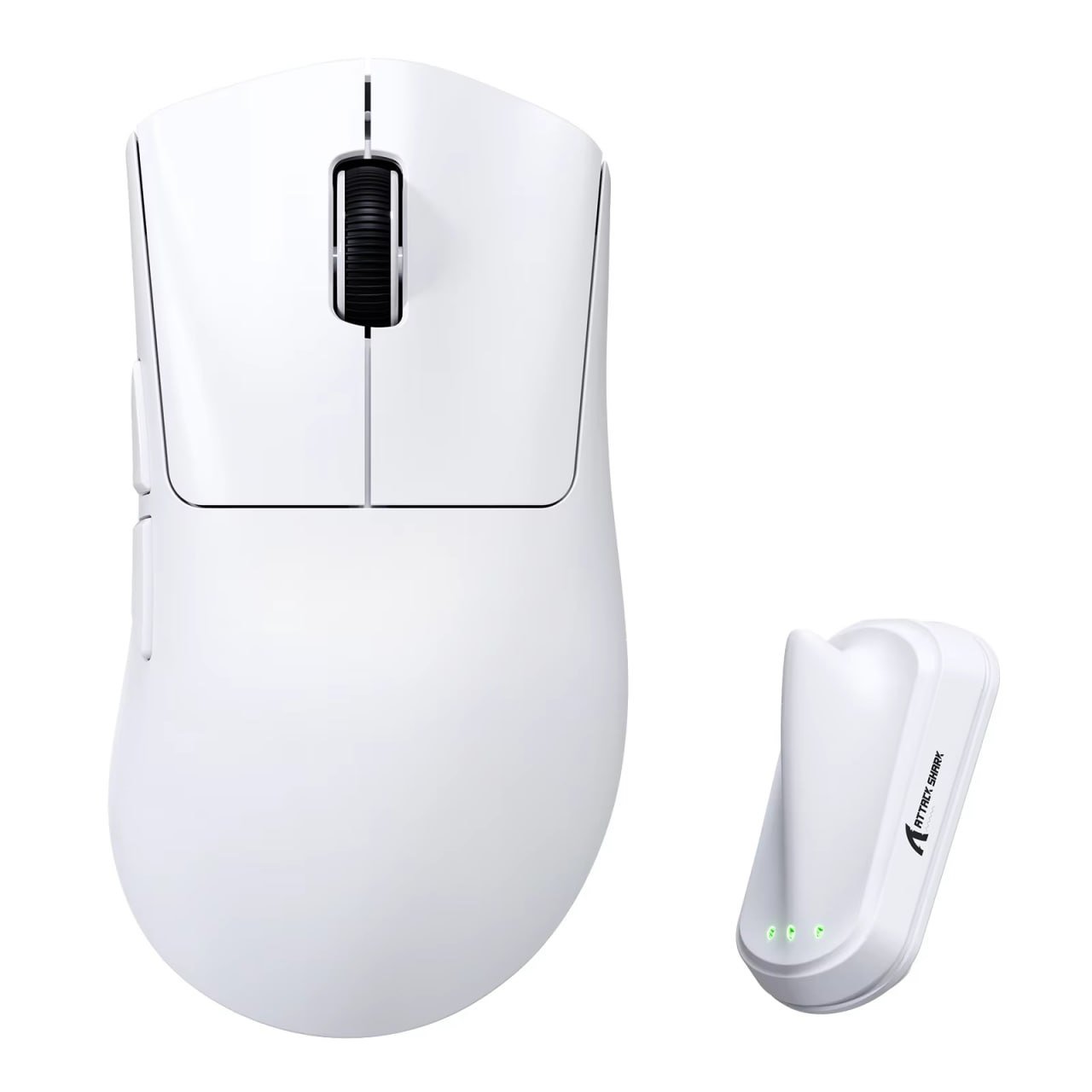 Mouse Gamer Sem Fio ATTACK SHARK V8, 8K MCU Nordic 54L15, PAW3950MAX 🛒