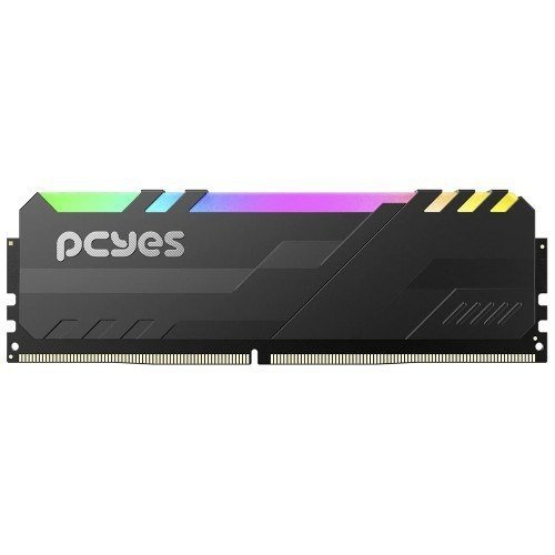 Memória DDR4 PCYes RGB 8GB 3200MHz Preto 🛒
