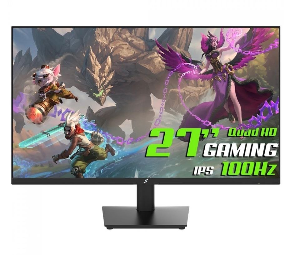 Monitor Gamer SuperFrame Vision 27 Pol Quad HD IPS 100Hz HDR FreeSync HDMI/DP 🛒