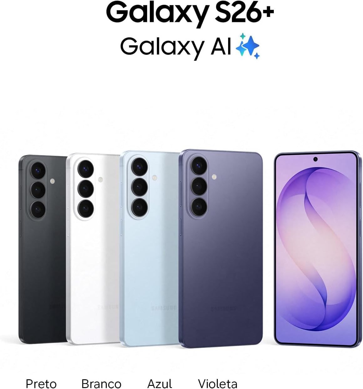 Celular Samsung Galaxy S26+ 5G 512GB 🛒