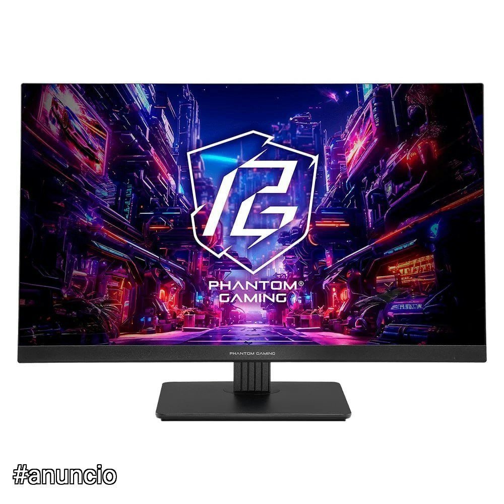 Monitor Gamer ASRock Phantom 27" FHD 180Hz 1ms IPS 🛒