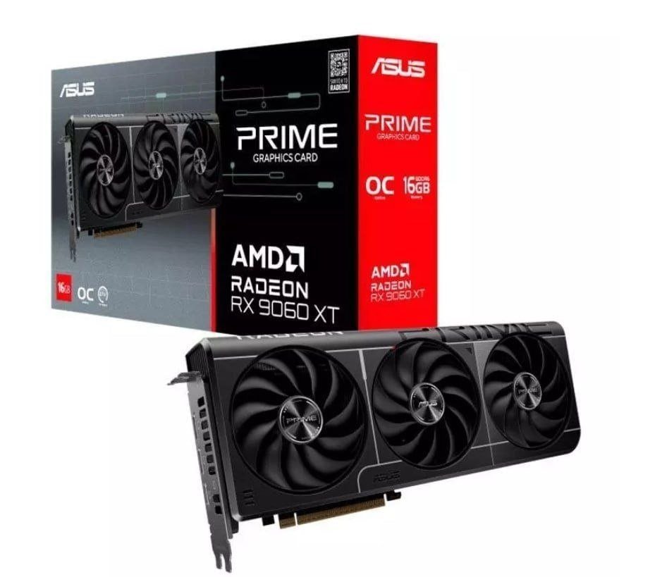 Placa de Video Asus Radeon RX 9060 XT Prime OC Edition 🛒