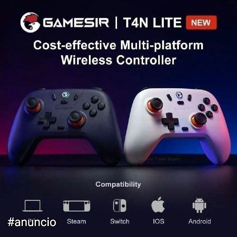 Controle Sem Fio Gamesir T4 Nova Lite (2 Unidades) 🎮