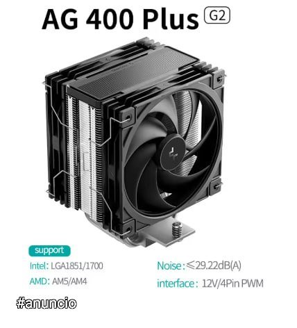 AirCooler DeepCool AG400 Plus 🛒