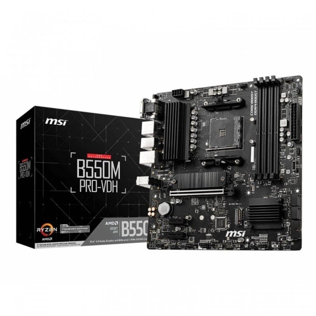 Placa Mãe MSI B550M PRO-VDH 🛒
