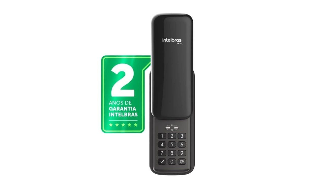 Fechadura Digital FR 10 Preto Intelbras 🛒