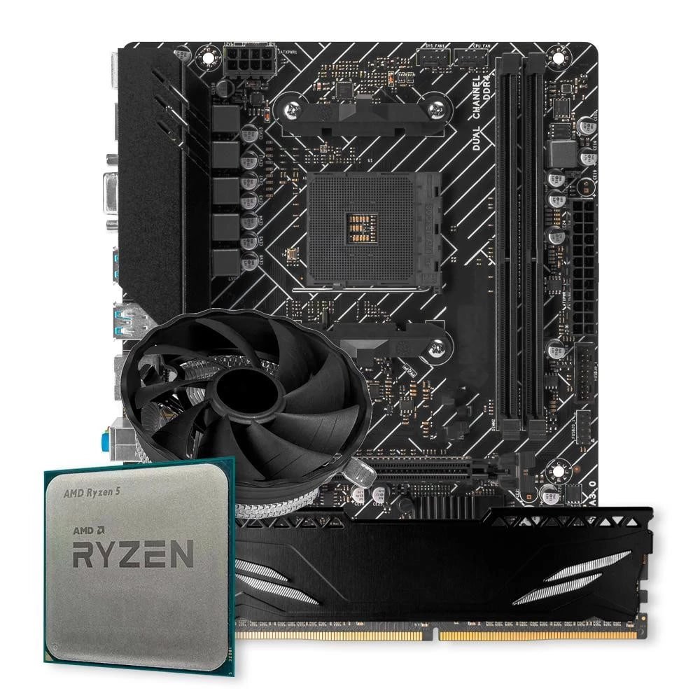 Kit Upgrade Gamer AMD Ryzen 5 5500 🛒