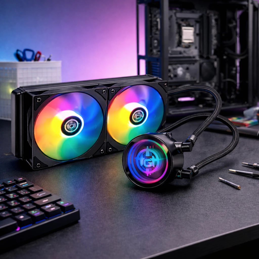 Water Cooler Tgt Spartel V2 Rainbow 240mm 🛒