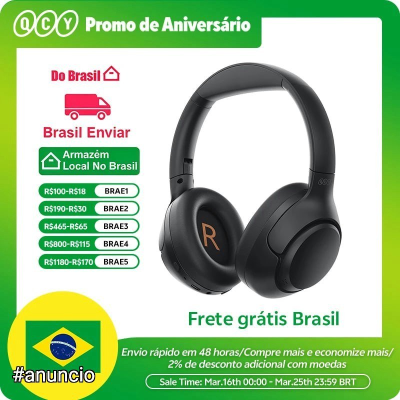 Headphone QCY H3 ANC 🎧