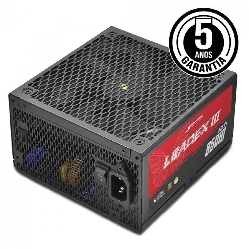 💥 Fonte SuperFrame Leadex III 850W 80 Plus Gold 💥