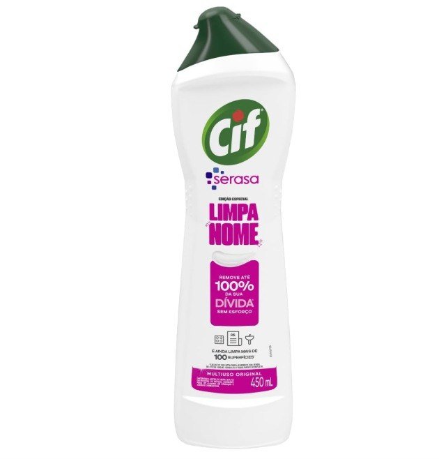 Cif Cremoso Limpeza Milagrosa 450ml 🛒