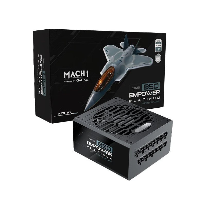 Fonte Mach1 Empower 850W 80 Plus Platinum 🛒