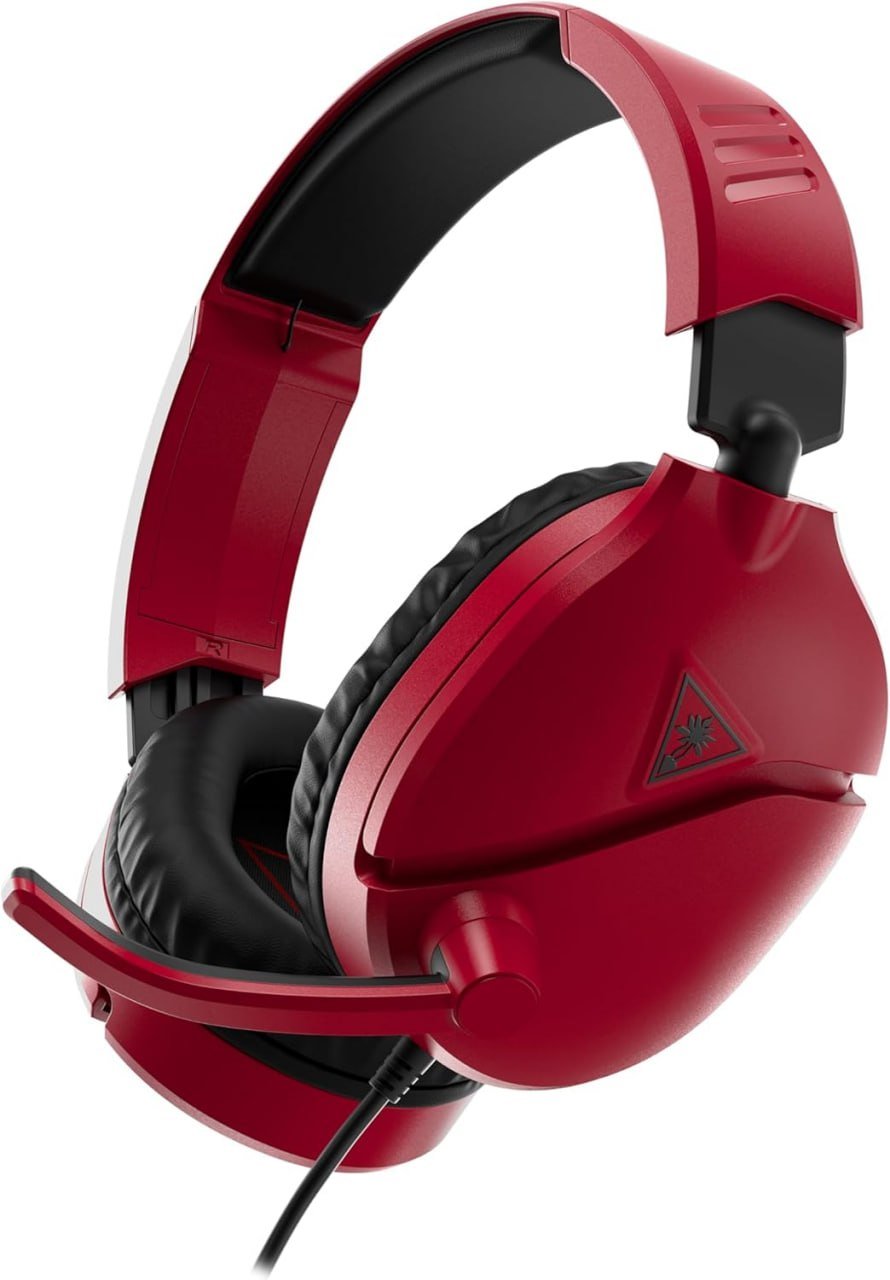 Fone De Ouvido Com Fio Turtle Beach Recon 70, Vermelho - Playstation 4 🎧