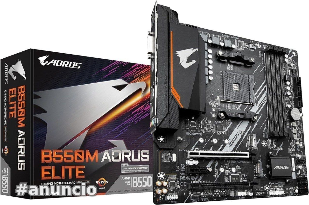 Placa Mãe Gigabyte B550M AORUS ELITE 🛒