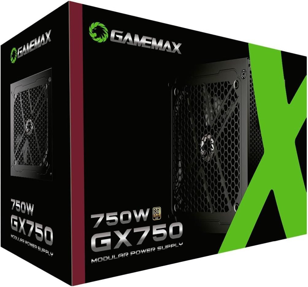 Fonte Modular Gamemax Gx750 750w 80 Plus Gold Preta 🛒