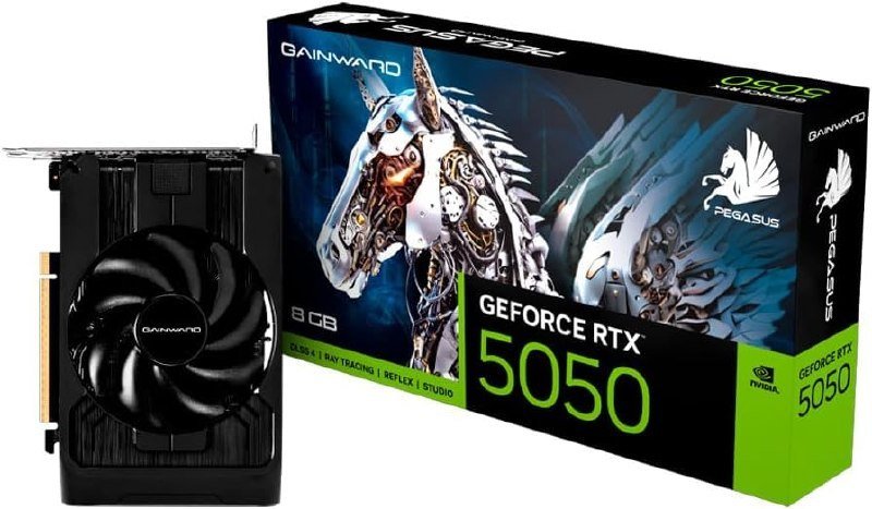 GPU NV RTX 5050 8GB PEGASUS GDDR6 128BITS GAINWARD 🛒