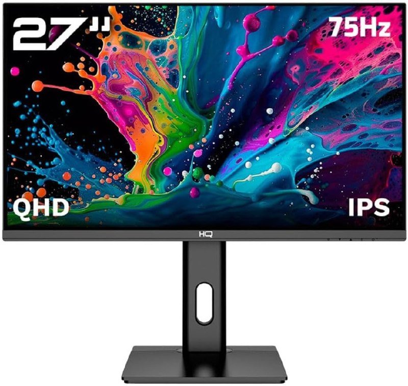 Monitor HQ Pro 27” IPS 1MS QHD 2560x1440 🛒