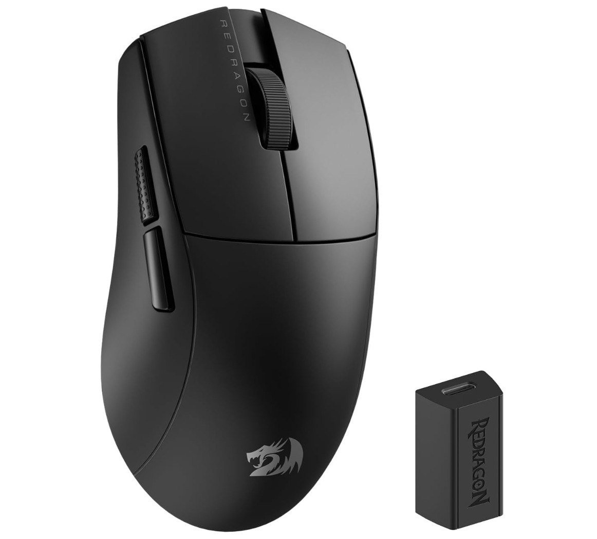 Mouse Gamer Redragon King Standard 1K Preto PAW3311 12000DPI M916-STD-1K 🛒