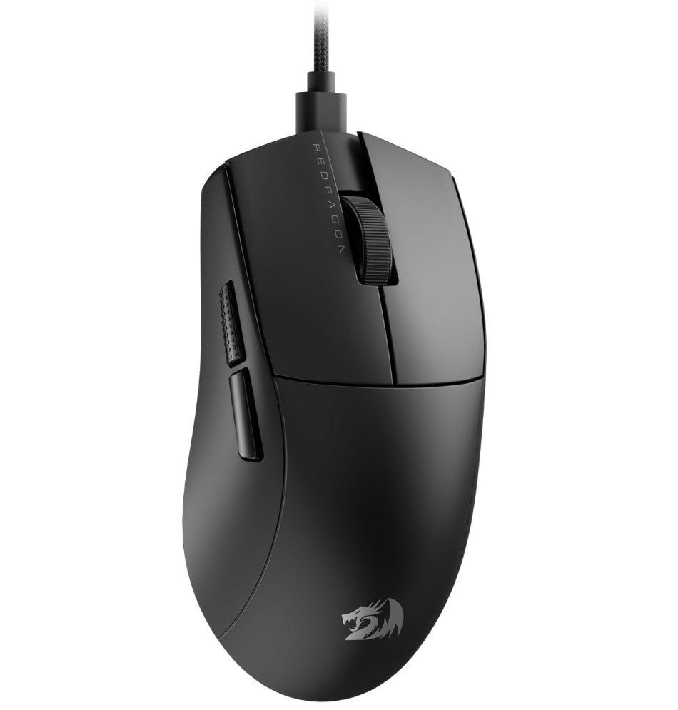 COMBO Mouse Gamer Redragon K1ng 1K Preto PAW3327 + MOUSEPAD HAVIT 70X 30 CM 🛒