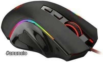 Mouse Gamer Redragon Griffin Preto RGB 7200 DPI M607 🛒