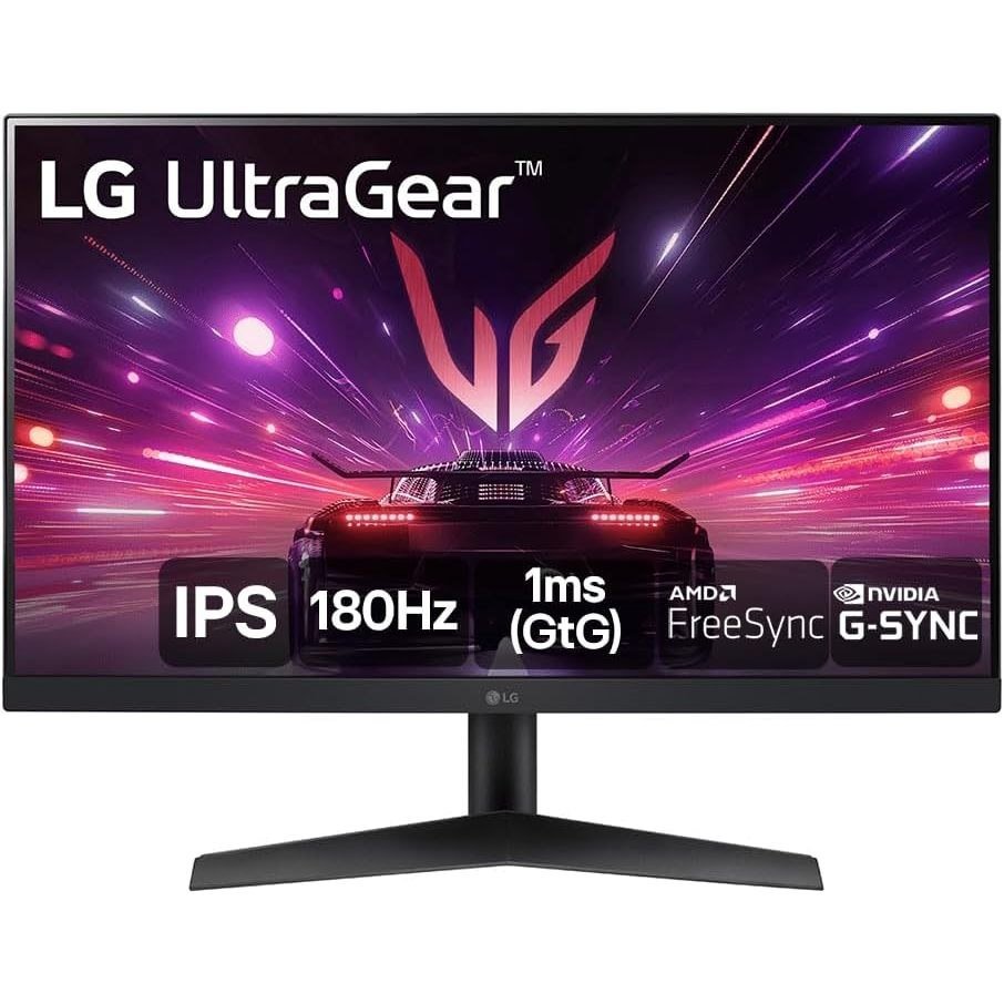 Monitor Gamer LG UltraGear 24GS60F-B Full HD 180Hz 1ms Preto 🛒
