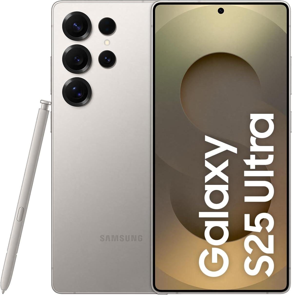 Samsung Galaxy S25 Ultra 5G (256GB, 12GB RAM, Tela 6.9") — Titânio Cinza 🛒