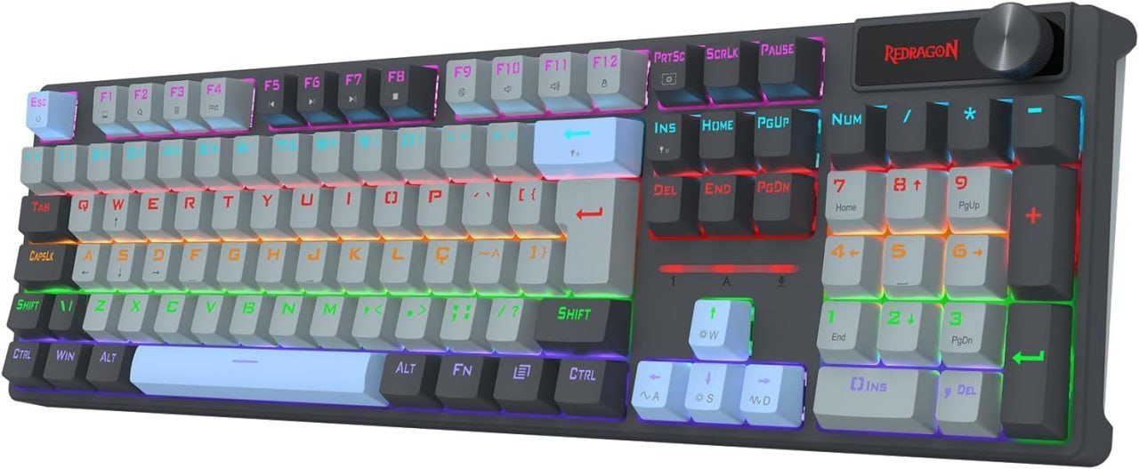Teclado Mecânico Gamer Redragon Caesura ABNT2 🛒