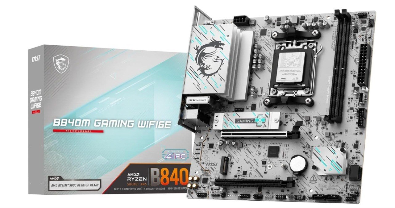 Placa Mãe MSI B840M Gaming WiFi6E 🛒
