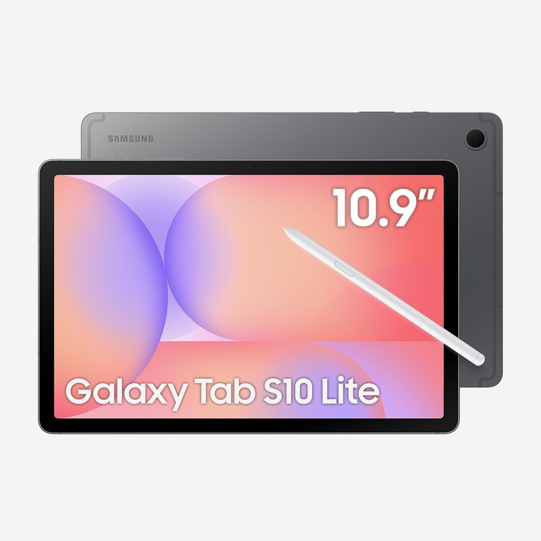 Galaxy Tab S10 Lite, 128GB, Tela 10.9", WIFI, Cinza 🛒