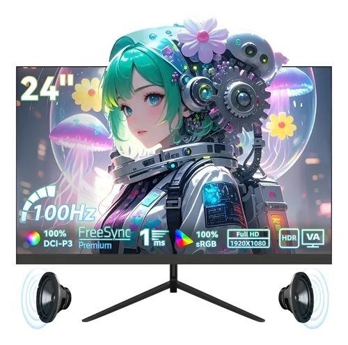 Monitor Gamer 24" 165Hz - GV165 Preto 127/220v 🛒