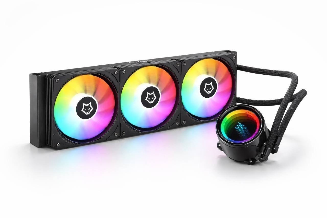 Water Cooler Husky Glacier 360mm ARGB c/ Display 🛒