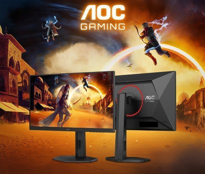 Monitor Gamer AOC 24" IPS, 180Hz, FHD, 0,5ms, Ajuste de altura 🛒