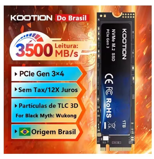 KOOTION SSD NVMe M.2 2280 1TB 🛒
