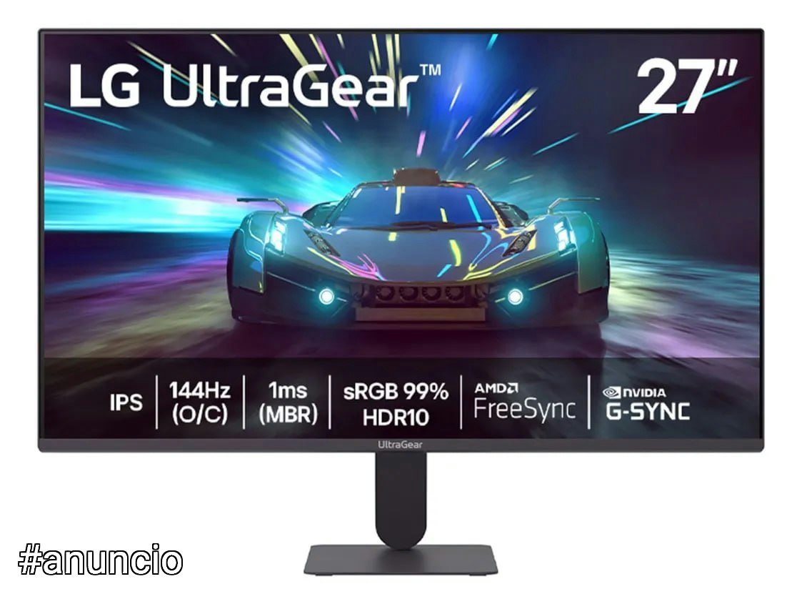 Monitor LG UltraGear 27G411A-B 27" FHD 144Hz 1ms 🛒