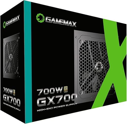 Fonte Gamemax Gx700 700w 80 Plus Gold Pfc Ativo Preta 🛒