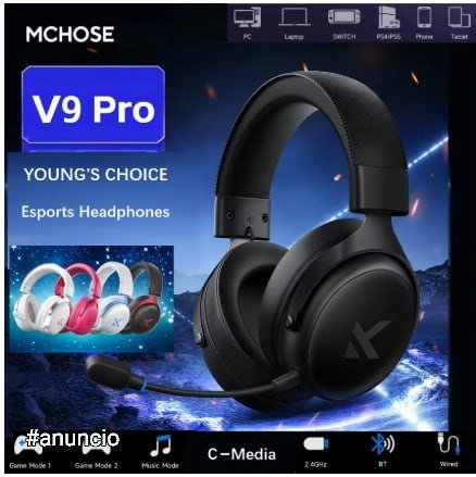 Headset Sem Fio Mchose V9 Pro 🎧