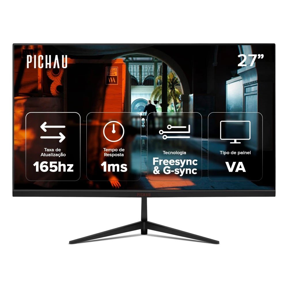 Monitor Gamer Pichau Athen V4 Ultra 27 Pol QHD 165Hz 🛒