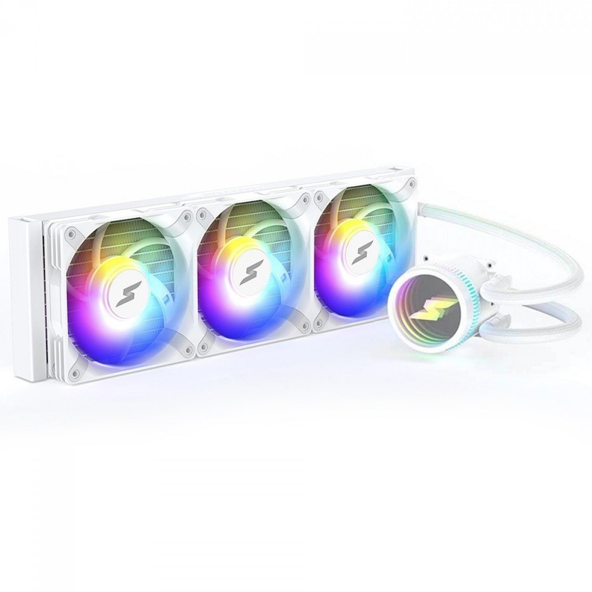 Water Cooler SuperFrame ISENGARD, ARGB, 360mm, Intel-AMD, Controladora 🛒