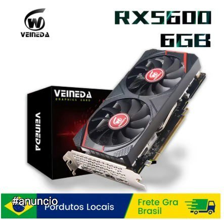 Placa de Vídeo Veineda RX5600 6GB 6 Pinos 🛒