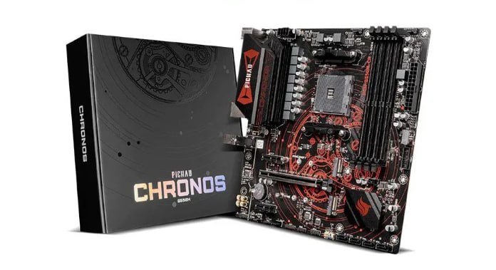 Placa Mãe Pichau Chronos B550m-cr DDR4 Socket AMD AM4 🛒