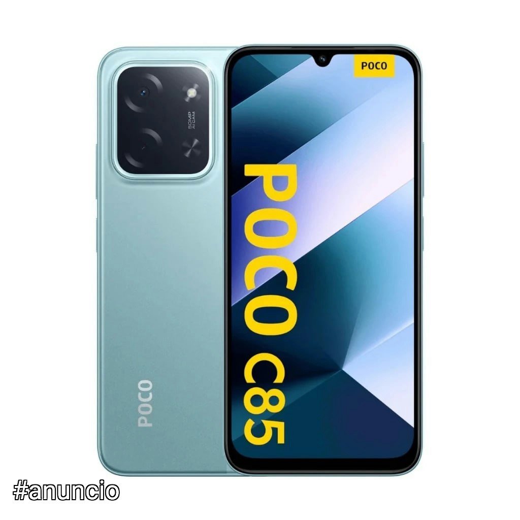 Xiaomi Poco C85 Dual SIM 8GB RAM 256GB ROM / 6GB RAM 128GB ROM Verde 🛒