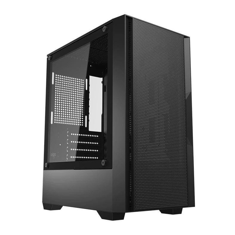 Gabinete Gamer Aigo Darkflash C195M Mesh, Mini-Tower, Lateral de Vidro, Preto 🛒