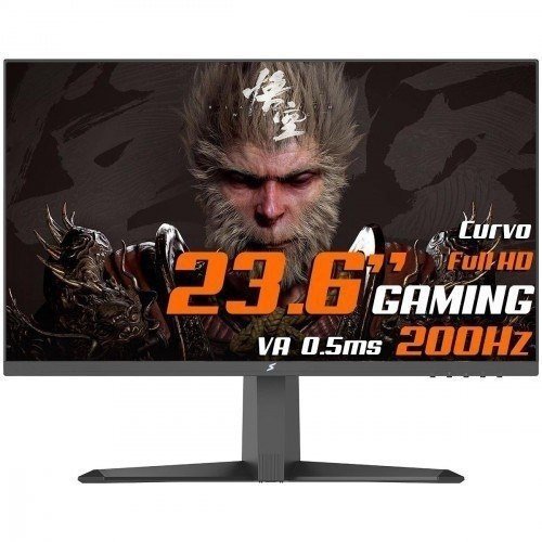Monitor Gamer SuperFrame Ultra 23.6" Curvo Full HD 🚀
