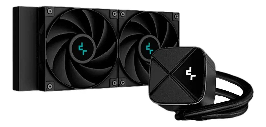 Cooler Líquido Deepcool Ls520s Zero Dark Bomba de 240mm Preto 🛒
