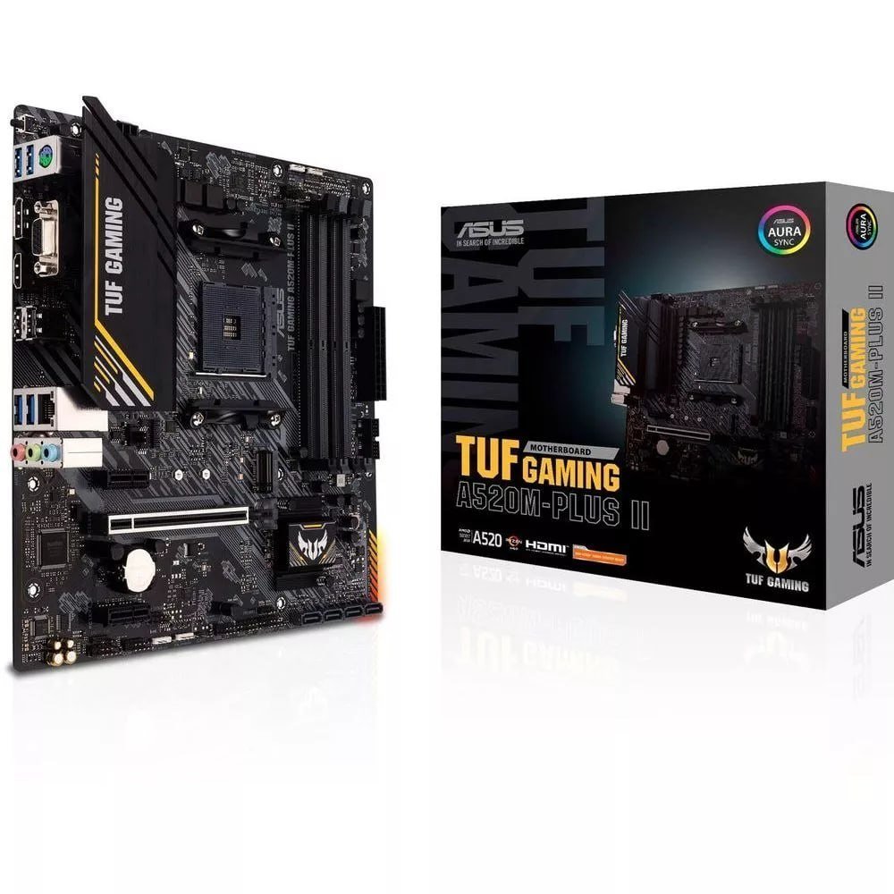 Placa Mãe Asus Tuf Gaming A520m-plus II 🛒