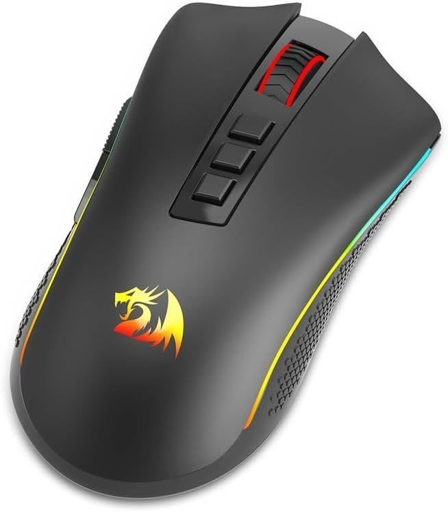 Mouse Gamer Redragon Cobra Pro Sem Fio Preto 🛒