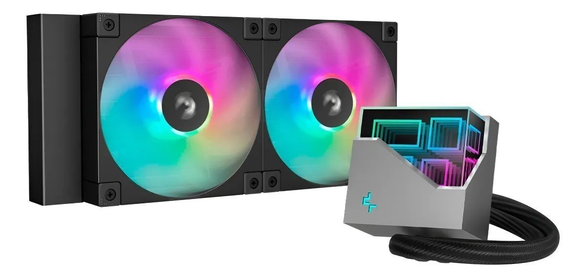 Water Cooler 240mm Deepcool Lt240 Preto 🛒