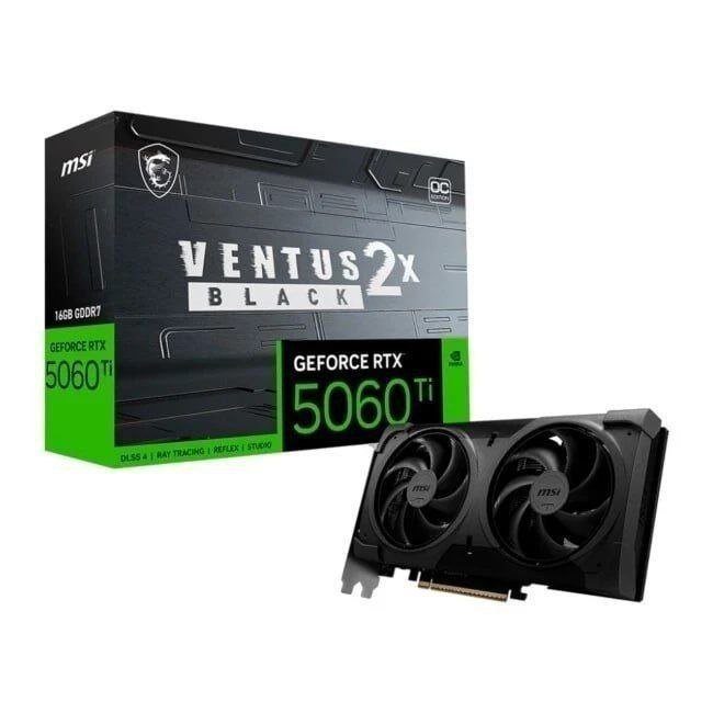 RTX 5060 TI 16GB MSI VENTUS 2X OC BLACK PLUS 🛒